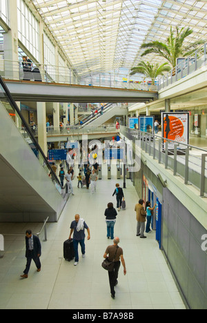 Paris, Frankreich. Gare du Nord Bahnhof. Eingang zur Metro und RER Stockfoto