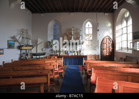 Das Innere der Seeleute Kirche, Royal Harbour Ramsgate, Kent Stockfoto