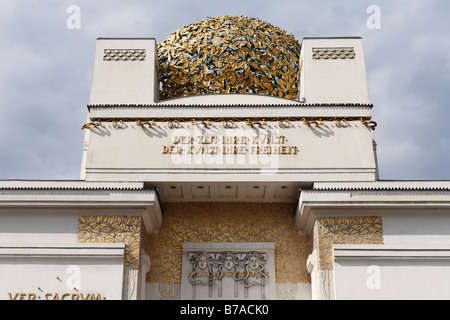 Gebäude der Wiener Secession, Secession, Jugendstil, Wien, Austria, Europe Stockfoto