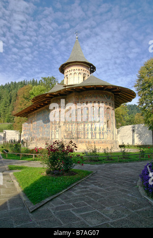 Das Kloster Voronet, Bukowina, Rumänien Stockfoto