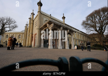 In der Nähe der Brighton Pavilion, Brighton Museum and Art Gallery. Bild von Jim Holden. Stockfoto