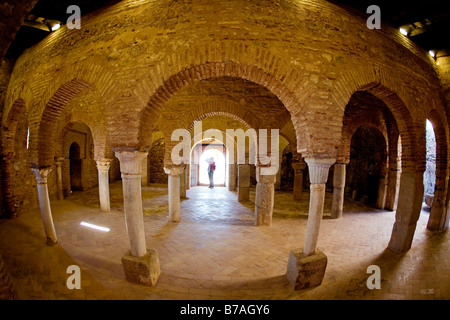 Arabische Moschee Almonaster la Real National Park in der Sierra de Aracena und Picos de Aroche Huelva Andalusien Spanien Stockfoto