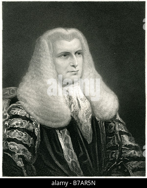 John Singleton Copley, 1. Baron Lyndhurst (21. Mai 1772 – 12, Oktober 1863), Lordkanzler von England, war ein britischer Politiker Stockfoto