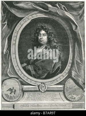 Charles Le Brun (24. Februar 1619 – 22. Februar 1690) war ein französischer Maler und Kunsttheoretiker, eines der dominierenden Künstler im 17. Stockfoto