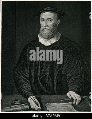 John Knox (c. 1510 – 24. November 1572) war ein schottischer Geistlicher und Führer der protestantischen Reformation, als die f gilt, Stockfoto