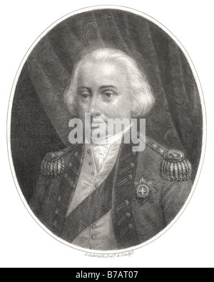 Charles Cornwallis 1. Marquess Cornwallis 31. Dezember 1738 - 5. Oktober 1805 britischer Offizier und Kolonialbeamter Stockfoto