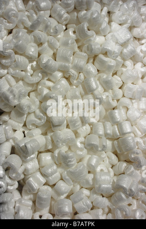 Erweiterte Styropor / Polystyrol-chips Stockfoto