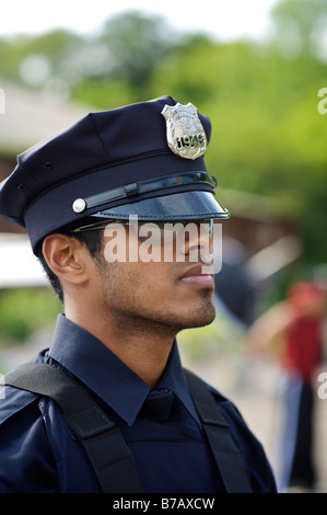 Porträt von Polizist Stockfoto