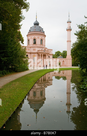 Moschee im türkischen Garten im Schwetzinger Schlossgarten Stockfoto