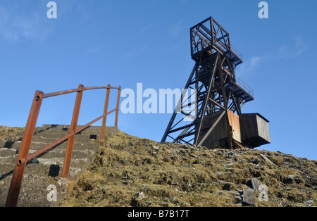 Grove Rake-Mine in der Nähe von Allenheads England Stockfoto