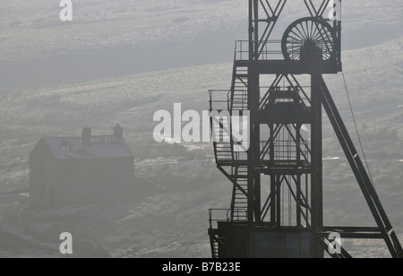 Grove Rechen Mine östlich von Allenheads Stockfoto