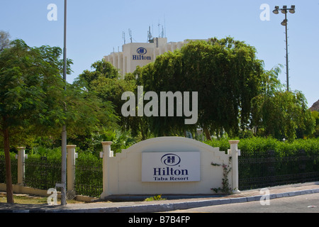 Hilton Taba Resort auf der Sinai-Halbinsel in Egpyt Stockfoto