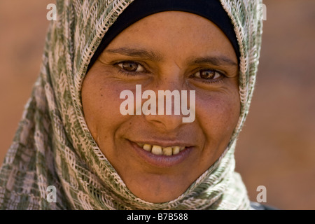 Bdul Beduinen Frau Petra in Jordanien Stockfoto