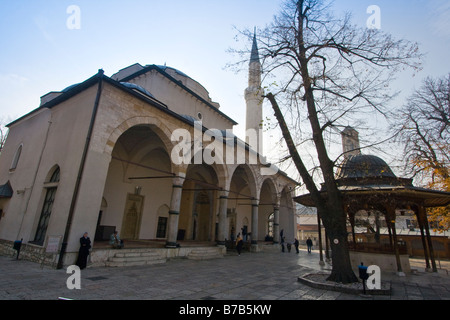 Gazi Husrevbey oder Beys Moschee in Sarajevo Bosnien Stockfoto