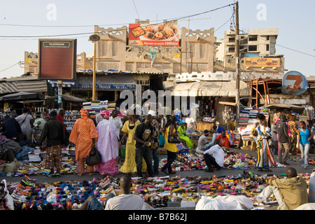 Sandaga Market in Dakar-Senegal Stockfoto