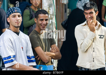 Palästinensischen Jungen in Ramallah in West Bank palästinensische Gebiete Stockfoto