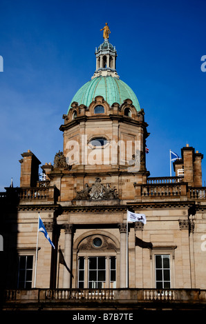 Lloyds Banking Group schottischen Headquarters (ehemals HBOS), The Mound Edinburgh, Scotland UK, Europa Stockfoto