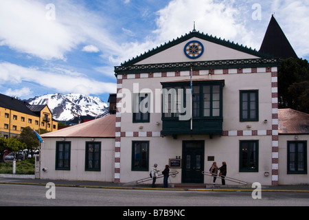 Museo del fin del Mundo Ushuaia Tierra de Fuego Provinz Patagonien Argentinien Stockfoto