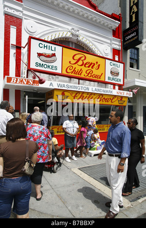 Ben es Chili Bowl, Washington D.C., USA Stockfoto