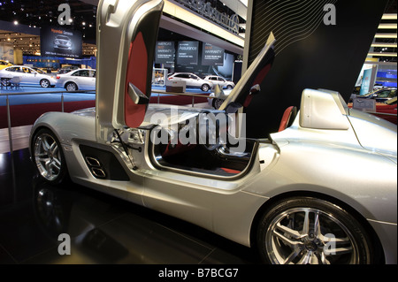 2009 Mercedes-Benz McLaren SLR Stirling Moss auf der 2009 North American International Auto Show in Detroit Michigan/USA. Stockfoto