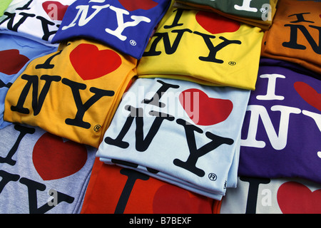 T-Shirts, New York City, USA Stockfoto