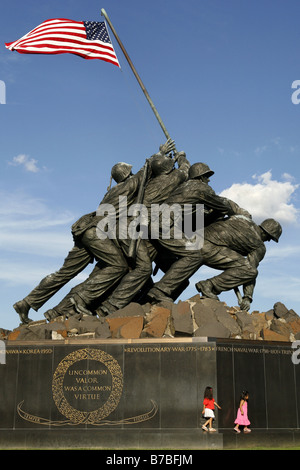 Iwo Jima Memorial, Arlington, Virginia, USA Stockfoto