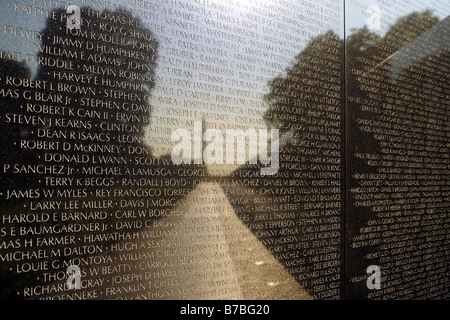 Vietnam Veterans Memorial, Washington D.C., USA Stockfoto