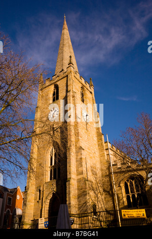 Die Kirche St. Peter mit St. James, Nottingham, England Stockfoto