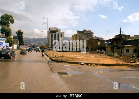 Ruinen des armenischen Camp Beirut-Libanon Stockfoto