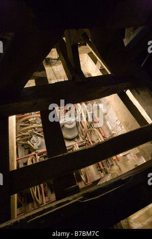 Kirchenglocken und Bellringing Masham Stockfoto