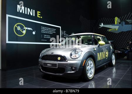 MINI E-Elektro-Auto auf der North American International Auto Show 2009 Stockfoto