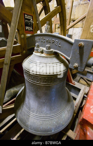 Kirchenglocken und Bellringing Masham Stockfoto