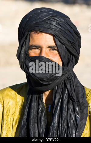 Junge Tuareg Mann in Timbuktu Mali Stockfoto