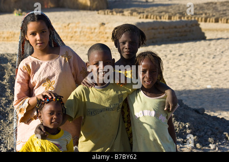 Kinder in Timbuktu Mali Stockfoto