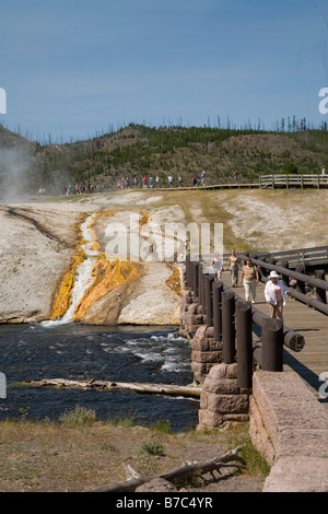 Yellowstone-Nationalpark Stockfoto