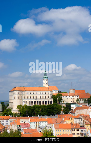 Mikulov Breclav Bezirk Süd Mähren Tschechien Europa Stockfoto