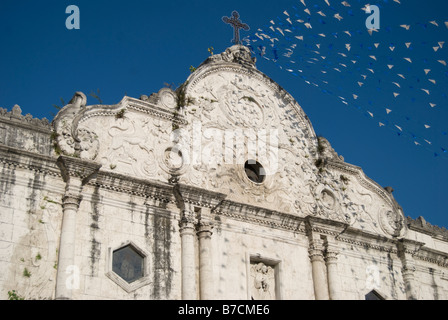 Cebu Metropolitan Cathedral Fassade, Cebu City, Cebu, Visayas, Philippinen Stockfoto