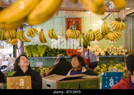 Open-Air-Markt in Chinatown befindet sich in San Francisco, Kalifornien Stockfoto