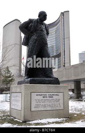 Winston Churchill Denkmal Stockfoto