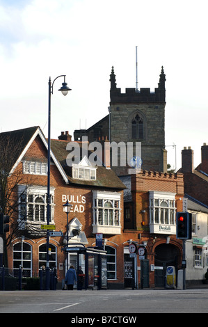 Moseley Dorf Centre, Birmingham, England, UK Stockfoto