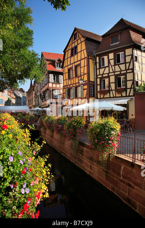 CENTRE VILLE DE COLMAR ELSASS Stockfoto