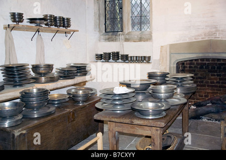 Hampton Court Palace Küchen, Surrey UK Stockfoto