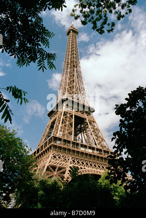 Eiffelturm, Paris Stockfoto
