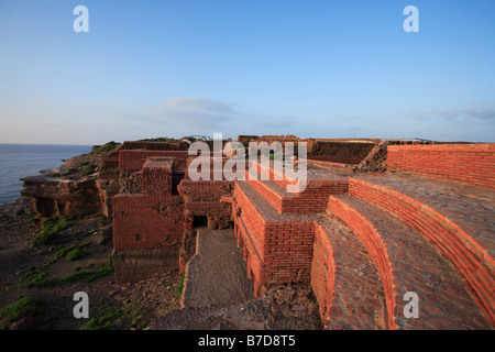 Ausgrabungsstätte Villa Giulia, Insel Ventotene, Latium, Italien Stockfoto