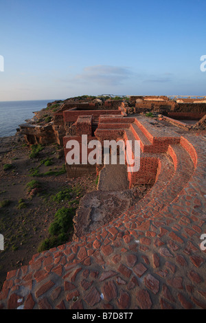 Ausgrabungsstätte Villa Giulia, Insel Ventotene, Latium, Italien Stockfoto