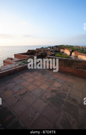 Ausgrabungsstätte Villa Giulia, Insel Ventotene, Latium, Italien Stockfoto