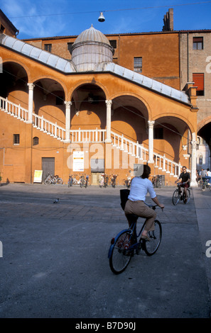 Palazzo del Municipio, Ferrara, Emilia-Romagna, Italyy Stockfoto