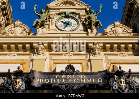 Die renommierten Casino von Monte Carlo-Eingang Stockfoto