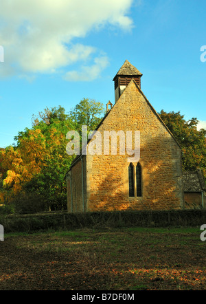 Am Ende Höhe, Hailes Pfarrkirche, Hailes, Gloucestershire UK Stockfoto