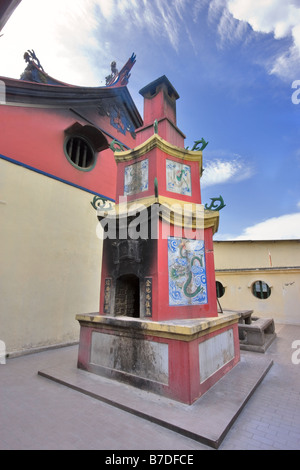 Weihrauch-Brenner im chinesischen Tempel Kwan Ying Teng Georgetown Penang Malaysia Stockfoto